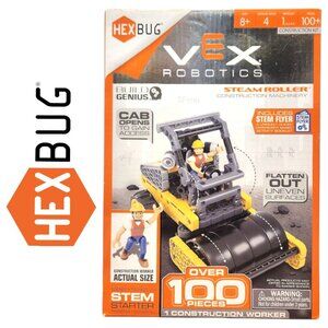 NEW HEXBUG VEX Robotics Steam Roller Building Kit Set Toy Construction Toy STEM